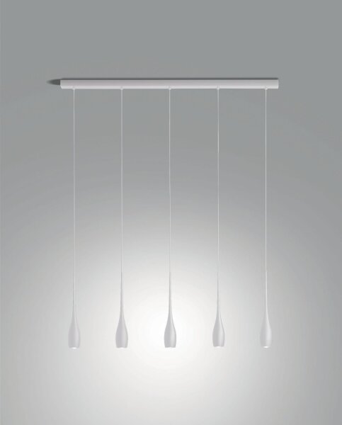 LED Pendelleuchte Weiß 3000K dimmbar 3450 lm L:120 cm