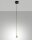 LED Pendelleuchte Messing 3000K rund Ø8 cm 560 lm