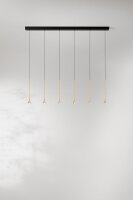 LED Pendelleuchte Messing 3000K L:80 cm 2790 lm