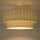 Deckenlampe Stoffschirm Ecru Weiß Ø45,5 cm E27 blendarm
