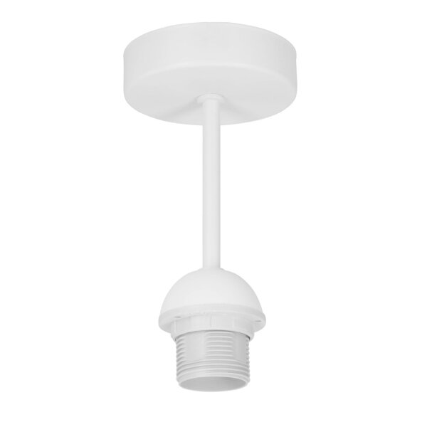 Deckenleuchte Stoff Grau-Beige Beige Gold E27 Ø40 cm