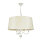 Stoff Hängeleuchte mit Barock Motiv GANARA Lampe