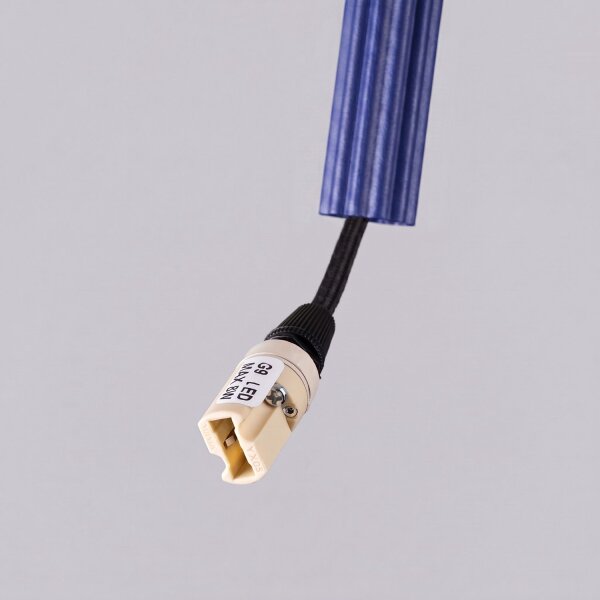 Pendelleuchte Stahl Ultramarin Modern G9 Ø2,5 cm rund