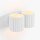 Wandlampe Up Down indirekt Aluminium Weiß G9 T:12cm