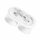 Wandlampe Up Down indirekt Aluminium Weiß G9 T:12cm