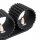 Wandlampe Up Down Aluminium Schwarz 2-flammig G9 H:10cm