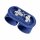 Wandleuchte Up Down Aluminium Ultramarin G9 T:12cm
