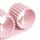 Wandlampe Up Down indirekt Aluminium Rosa G9 H:10cm