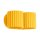 Wandlampe Up Down indirekt Aluminium Gelb G9 T:12cm