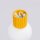 Wandlampe Glas Aluminium Gelb G9 IP44 H:12 cm rund