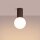 Deckenleuchte Glas Aluminium Braun G9 IP44 L:12 cm