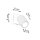Wandlampe schwenkbar Aluminium Burgund GU10 H:16cm