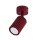 Deckenspot schwenkbar Aluminium Burgund GU10 B:6,5cm