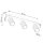 Deckenspot schwenkbar Aluminium Burgund GU10 L:45cm