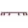 Deckenspot schwenkbar Aluminium Burgund GU10 L:117cm
