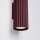 Wandleuchte Up Down Aluminium Burgund GU10 T:8,5cm