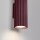 Wandleuchte Up Down Aluminium Burgund GU10 T:8,5cm