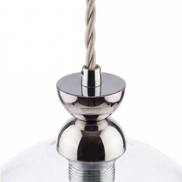 Glas Pendelleuchte NERISSA Kugel Ø30cm Küche Lampe