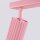 Deckenspot schwenkbar drehbar Aluminium Rosa GU10 30cm
