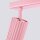 Deckenspot schwenkbar drehbar Aluminium Rosa GU10 117cm