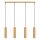 Hängelampe höhenverstellbar Aluminium Gold GU10 L:81cm