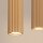 Hängelampe höhenverstellbar Aluminium Gold GU10 L:81cm