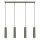 Hängelampe verstellbar Aluminium Olivgrün GU10 L:81cm