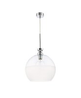 H&auml;ngeleuchte NERISSA &Oslash;30cm Kugel Glas E27 Esstisch