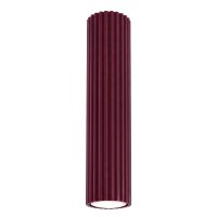 Deckenleuchte Aluminium Burgund GU10 L:6,5 cm rund