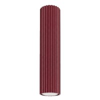 Deckenleuchte Aluminium Burgund GU10 H:40 cm rund