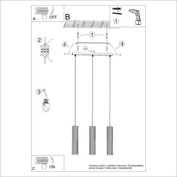 Hängelampe höhenverstellbar Aluminium Burgund GU10 45cm