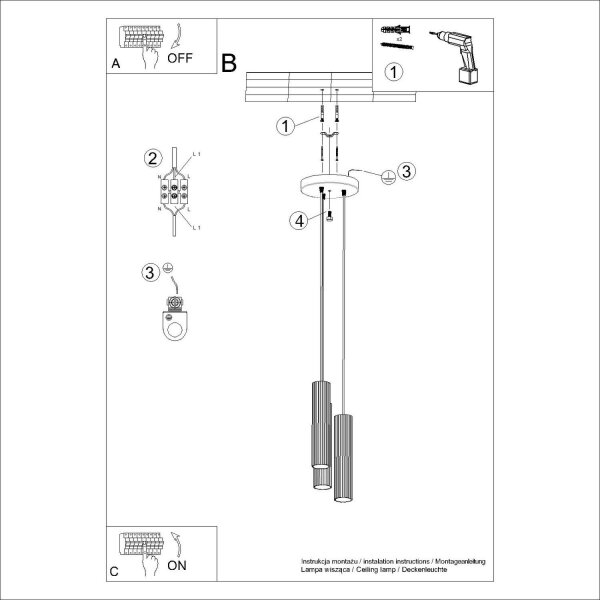 Hängelampe verstellbar Aluminium Burgund GU10 L:19,5cm
