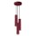 Hängelampe verstellbar Aluminium Burgund GU10 L:19,5cm