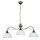Pendelleuchte in Braun antik L:74cm Esstisch Lampe