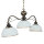 Pendelleuchte in Braun antik L:74cm Esstisch Lampe