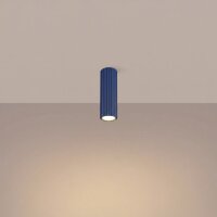 Deckenlampe Aluminium Ultramarin GU10 L:6,5cm rund
