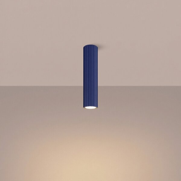 Deckenlampe Aluminium Ultramarin GU10 H:30 cm rund