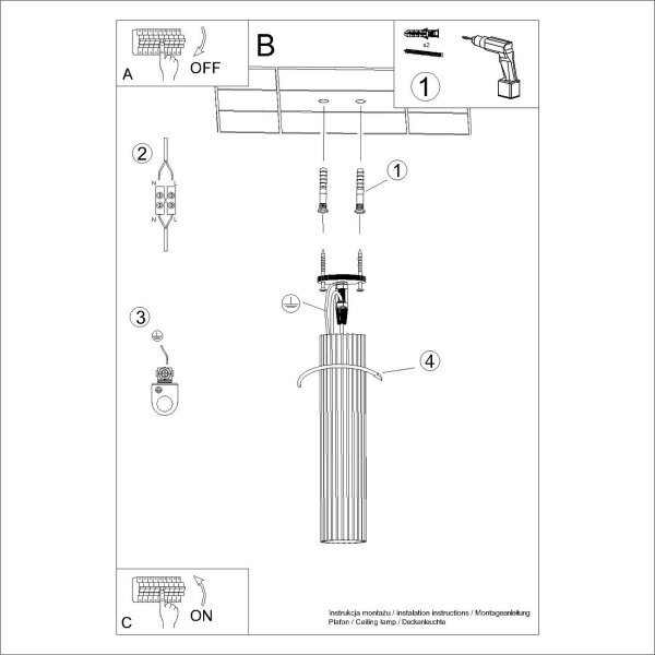 Deckenlampe Aluminium Ultramarin GU10 B:6,5cm rund