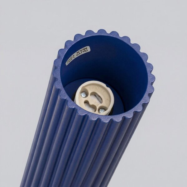 Deckenlampe Aluminium Ultramarin GU10 B:6,5 cm rund