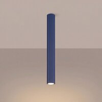 Deckenlampe Aluminium Ultramarin GU10 B:6,5 cm rund