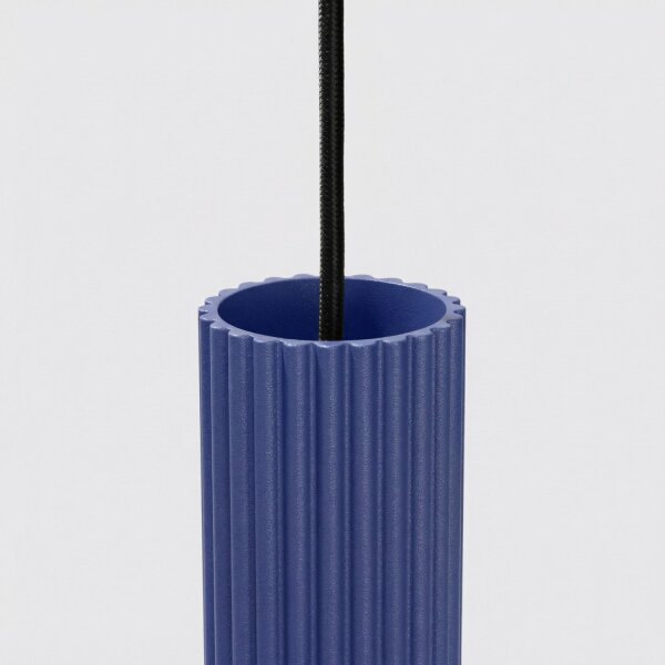 Hängelampe verstellbar Aluminium Ultramarin GU10 L:45cm