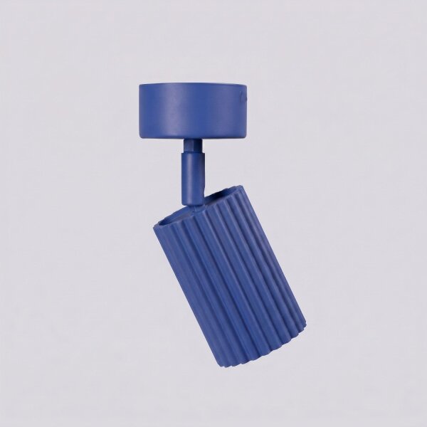 Deckenspot schwenkbar Aluminium Ultramarin GU10 B:7cm