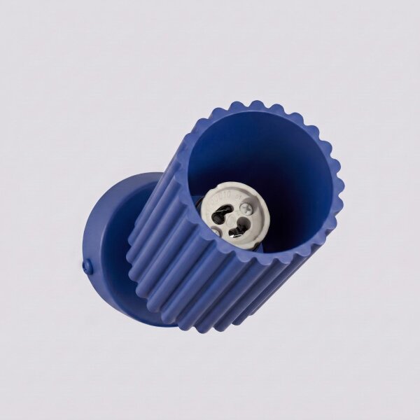 Deckenspot schwenkbar Aluminium Ultramarin GU10 B:7cm