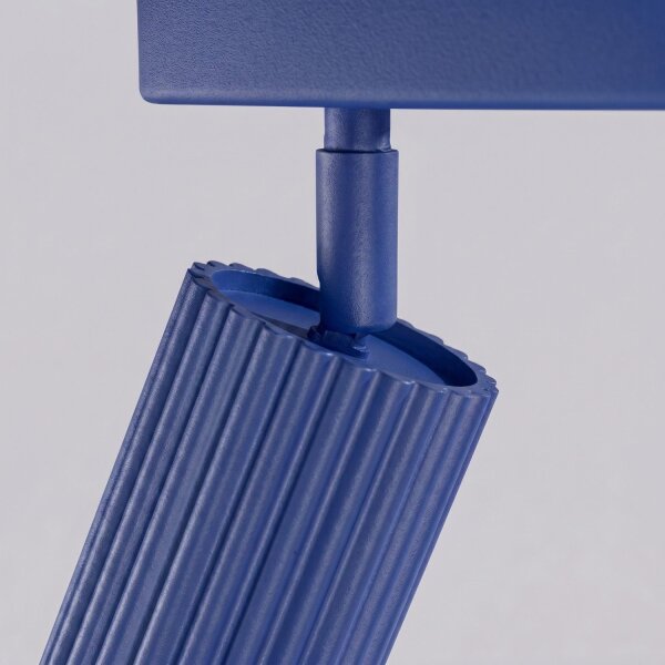 Deckenspot schwenkbar Aluminium Ultramarin GU10 L:45cm
