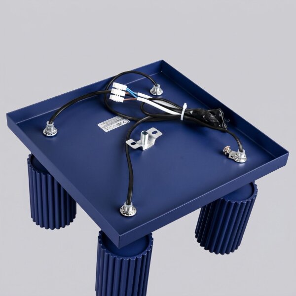 Deckenspot schwenkbar Aluminium Ultramarin GU10 B:25cm
