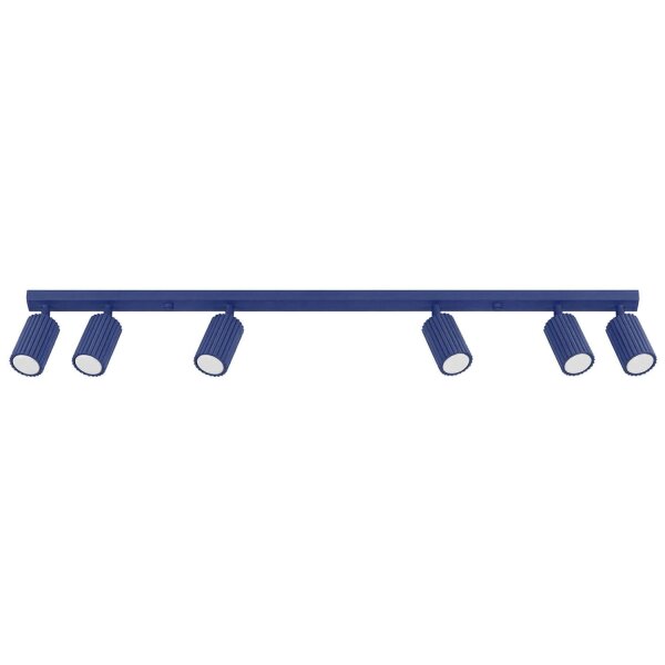 Deckenspot schwenkbar Aluminium Ultramarin GU10 117cm