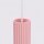 Hängelampe höhenverstellbar Aluminium Rosa GU10 19,5cm