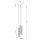 Hängelampe höhenverstellbar Aluminium Rosa GU10 19,5cm