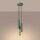 Hängelampe verstellbar Aluminium Salbei GU10 L:19,5cm