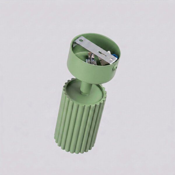 Deckenspot schwenkbar Aluminium Salbei GU10 B:6,5cm